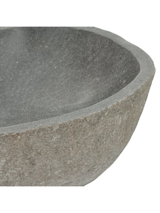Praustuvas, upės akmuo, ovalo formos, 37–46cm