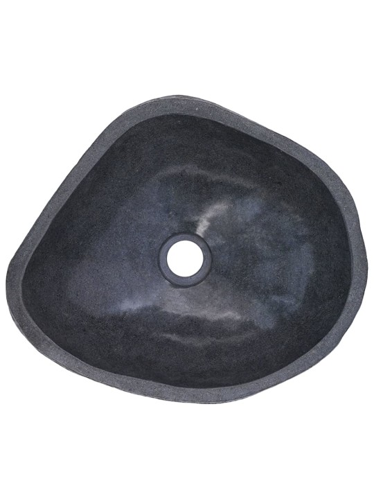 Praustuvas, upės akmuo, ovalo formos, 37–46cm