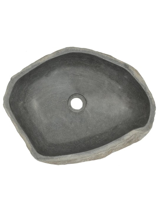 Praustuvas, upės akmuo, ovalo formos, 45–53cm