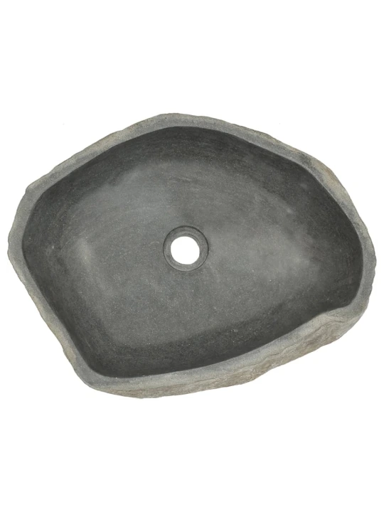 Praustuvas, upės akmuo, ovalo formos, 45–53cm
