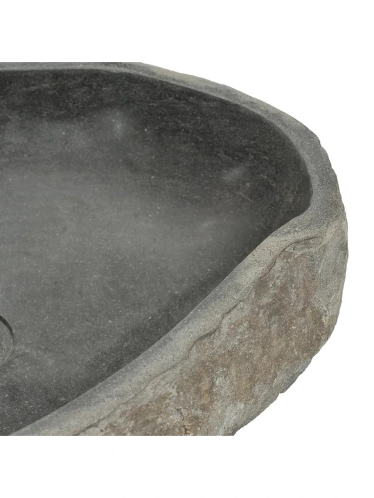 Praustuvas, upės akmuo, ovalo formos, 45–53cm