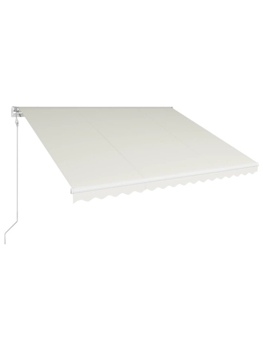 Ištraukiama markizė, kreminė, 400x300cm, automatiškai valdoma