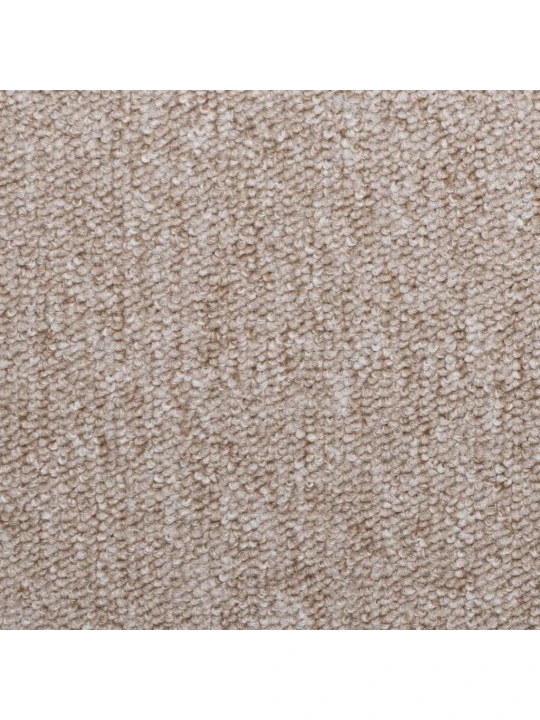 Laiptų kilimėliai, 15vnt., taupe spalvos, 65x21x4 cm
