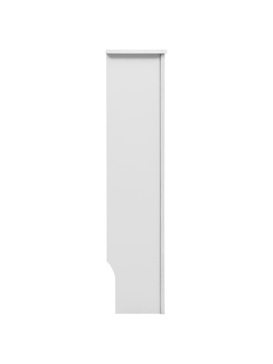 Radiatoriaus uždangalai, 2vnt., balti, 172x19x81,5cm, MDF