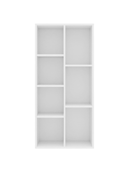 Spintelė knygoms, baltos spalvos, 50x25x106cm, MDP