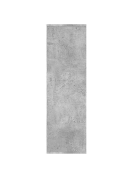 Spintelė knygoms, betono pilkos spalvos, 98x30x98cm, MDP