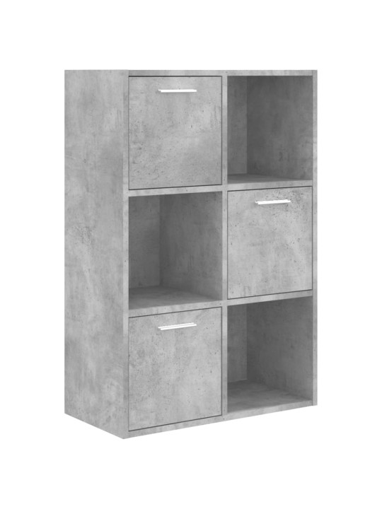 Spintelė daiktams, betono pilkos spalvos, 60x29,5x90cm, MDP