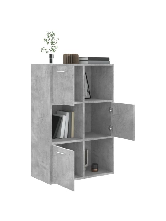 Spintelė daiktams, betono pilkos spalvos, 60x29,5x90cm, MDP