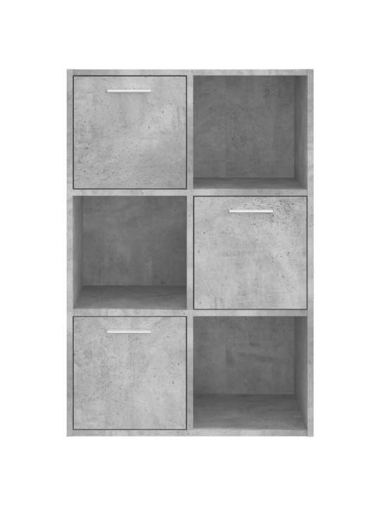 Spintelė daiktams, betono pilkos spalvos, 60x29,5x90cm, MDP