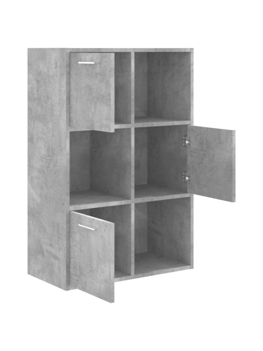 Spintelė daiktams, betono pilkos spalvos, 60x29,5x90cm, MDP