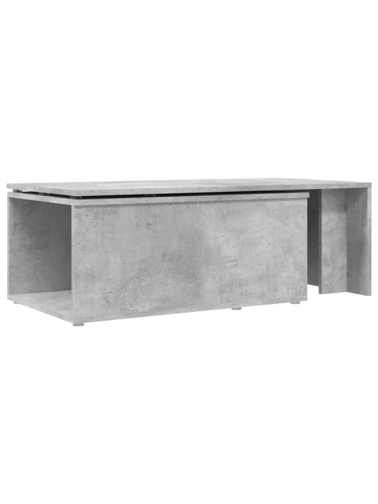Kavos staliukas, betono pilkos spalvos, 150x50x35cm, MDP
