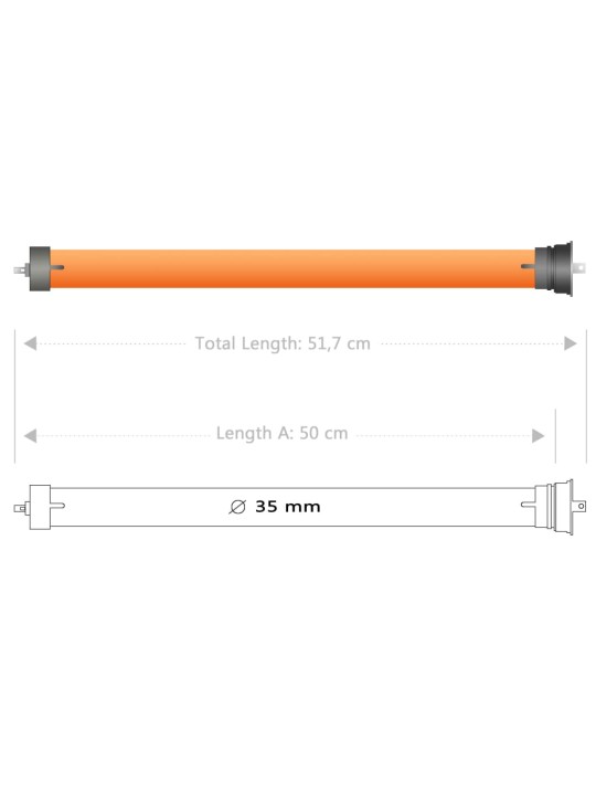 Vamzdiniai varikliai, 4vnt., 10 Nm (144000x4)