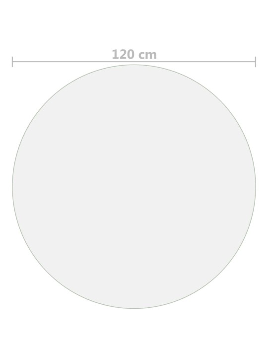 Stalo apsauga, permatoma, 120cm skersmens, 2mm, PVC