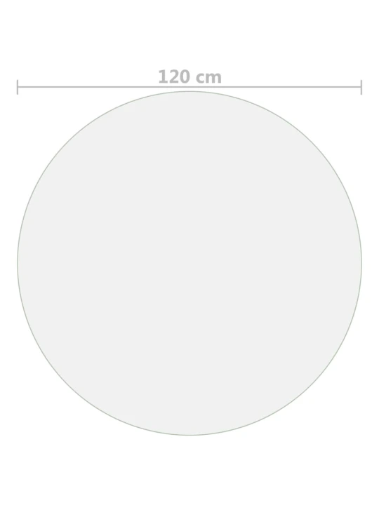 Stalo apsauga, matinė, 120cm skersmens, 2mm, PVC