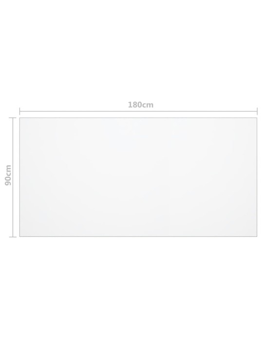 Stalo apsauga, permatoma, 180x90cm, 1,6mm, PVC