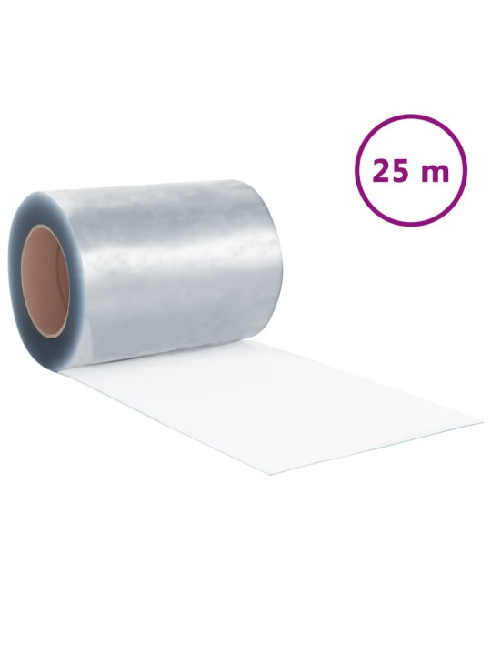 Juostų užuolaidai ritinys, PVC, 3x300mm, 25m