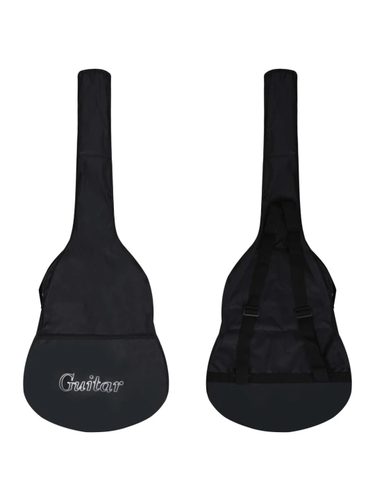 Klasikinės gitaros rinkinys, 12 dalių, mėlynas, 38", 6 stygos