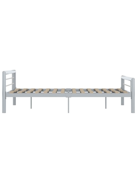Lovos rėmas, pilkos ir baltos spalvos, 140x200cm, metalas