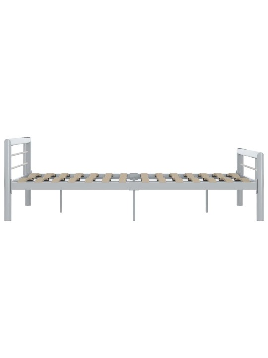 Lovos rėmas, pilkos ir baltos spalvos, 160x200cm, metalas