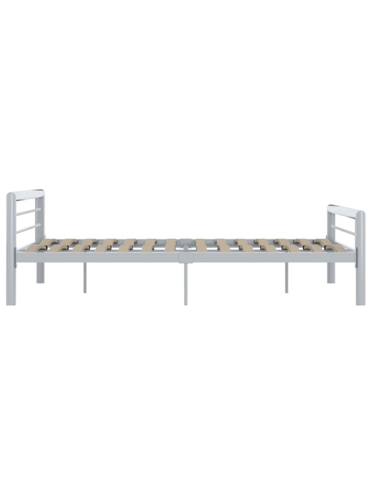 Lovos rėmas, pilkos ir baltos spalvos, 180x200cm, metalas
