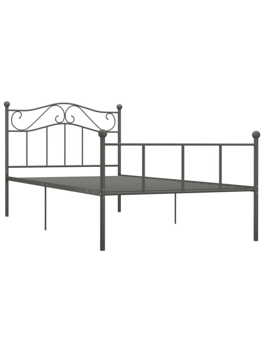 Lovos rėmas, pilkos spalvos, 100x200cm, metalas