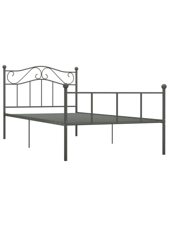 Lovos rėmas, pilkos spalvos, 100x200cm, metalas