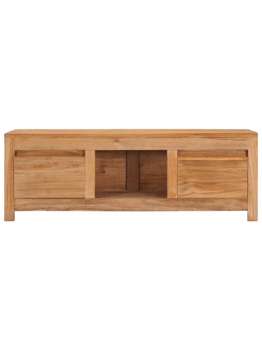 Televizoriaus spintelė, 100x30x35cm, tikmedžio medienos masyvas