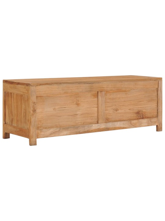 Televizoriaus spintelė, 100x30x35cm, tikmedžio medienos masyvas