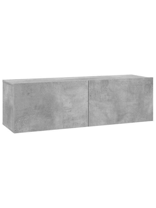 Televizoriaus spintelė, betono pilkos spalvos, 100x30x30cm, MDP