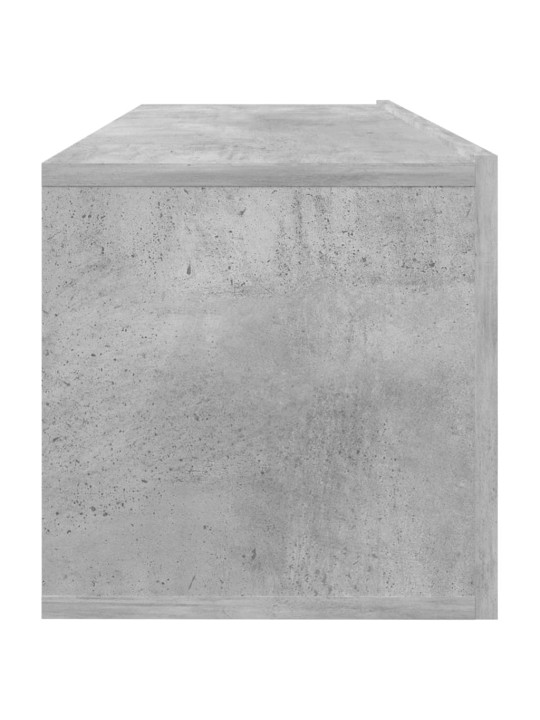 Televizoriaus spintelė, betono pilkos spalvos, 100x30x30cm, MDP