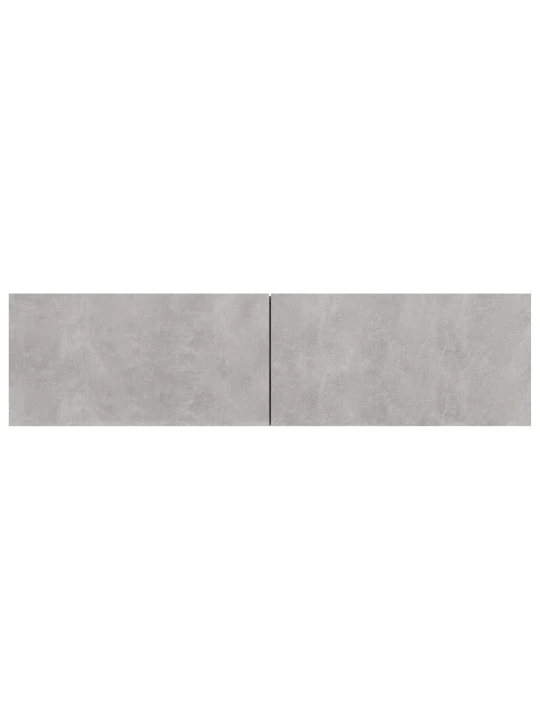 Televizoriaus spintelė, betono pilkos spalvos, 120x30x30cm, MDP