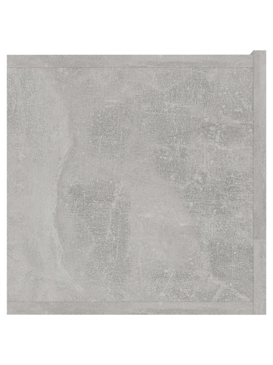 Televizoriaus spintelė, betono pilkos spalvos, 120x30x30cm, MDP