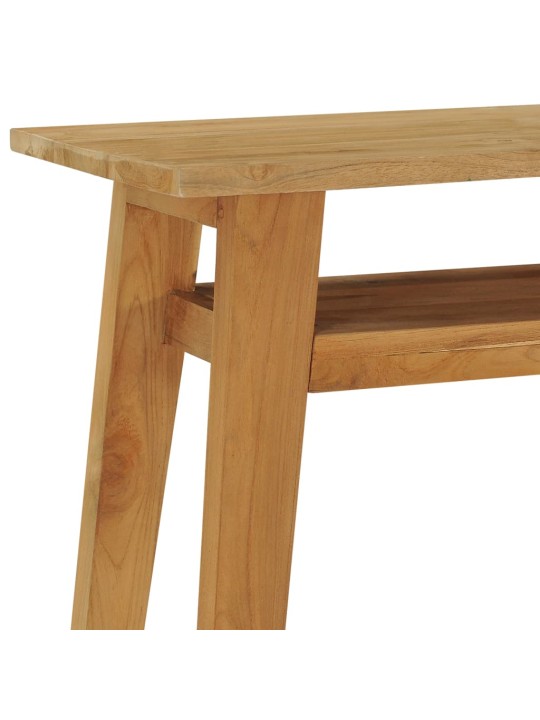 Konsolinis staliukas, 120x35x75cm, tikmedžio medienos masyvas