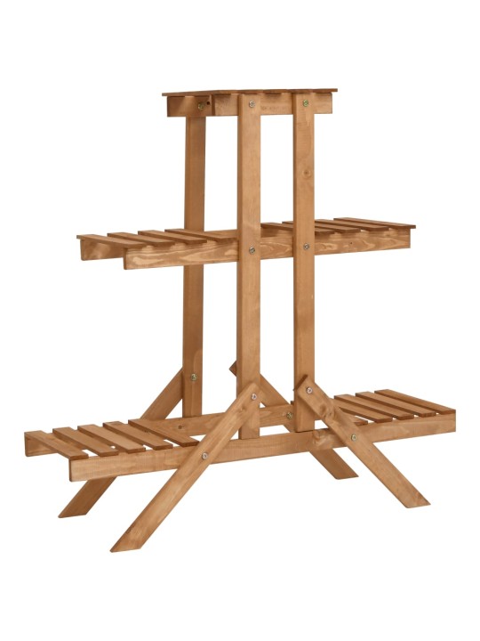 Stovas augalams, 83x25x83cm, eglės mediena