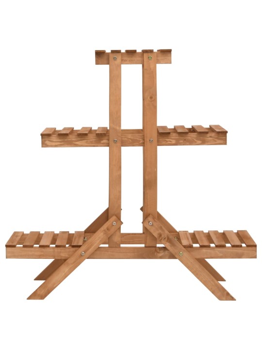 Stovas augalams, 83x25x83cm, eglės mediena