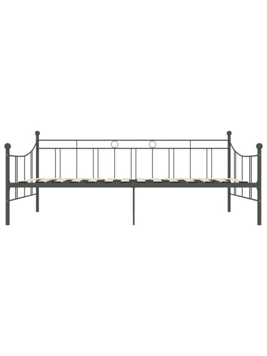 Lovos rėmas, pilkos spalvos, 90x200cm, metalas