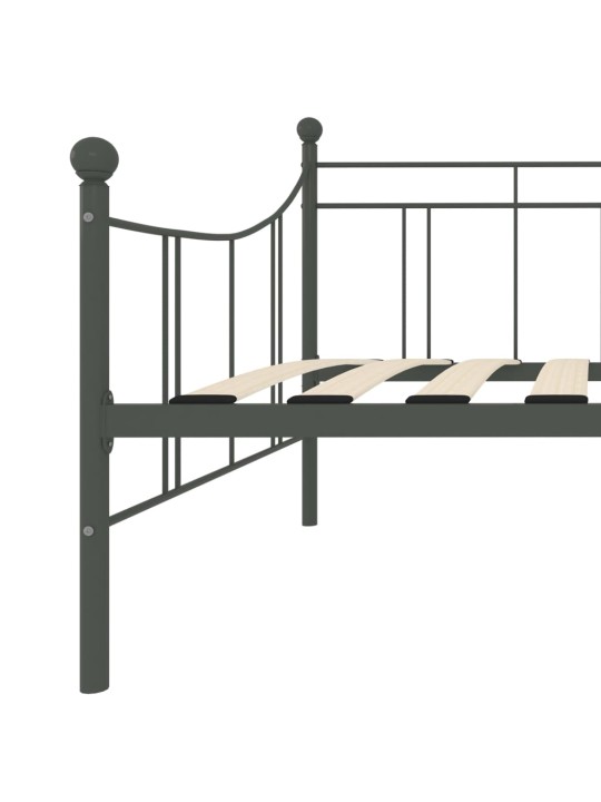 Lovos rėmas, pilkos spalvos, 90x200cm, metalas