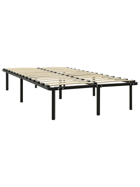Lovos rėmas, juodos spalvos, 180x200cm, metalas