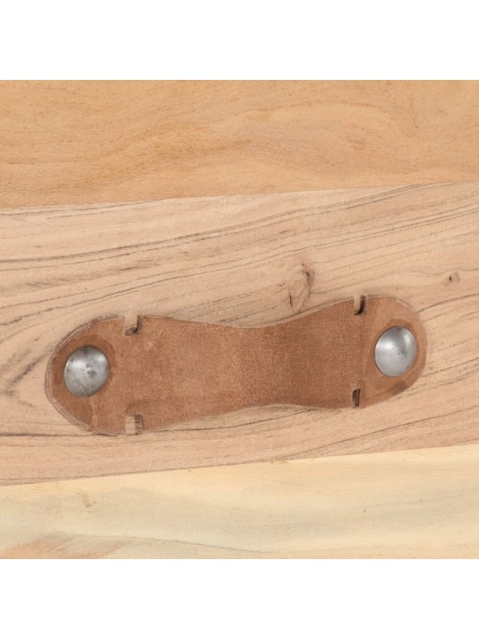 Kavos staliukas, 90x50x35cm, perdirbtos medienos masyvas