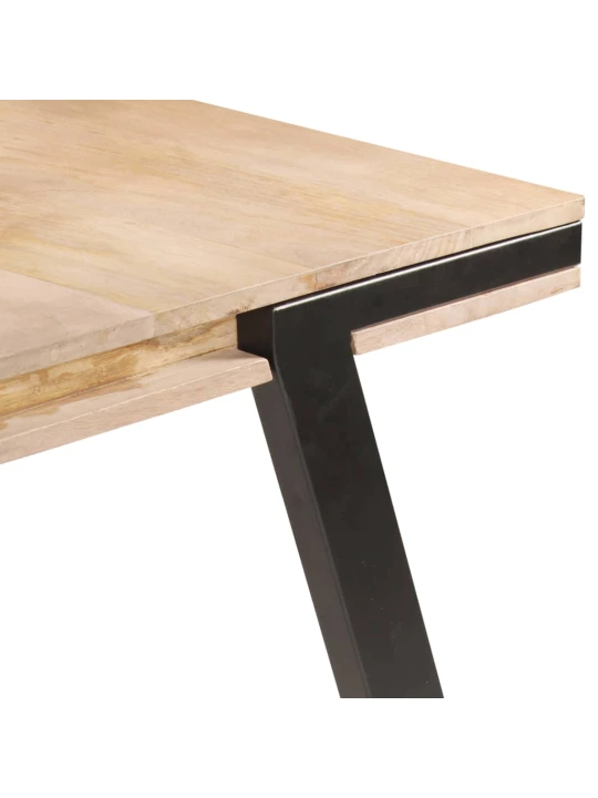 Valgomojo stalas, 180x90x76cm, mango medienos masyvas