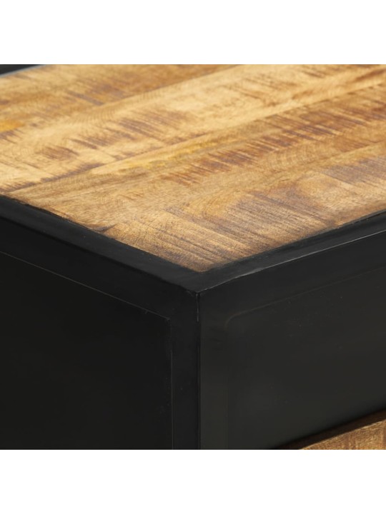 Konsolinis staliukas, 110x35x75cm, neapdorota mango mediena