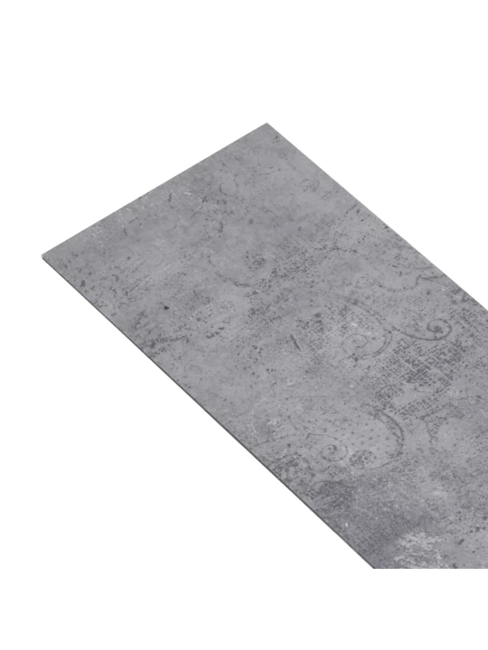 Grindų plokštės, cemento pilka, PVC, prilipdomos, 5,02m², 2mm