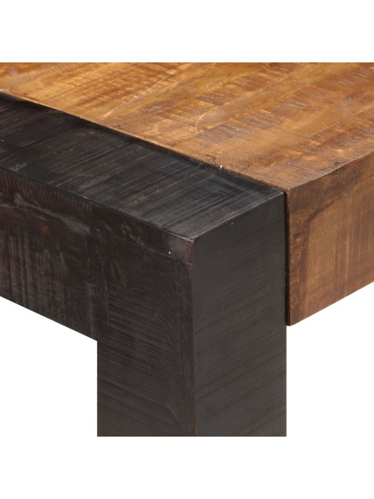 Valgomojo stalas, 140x70x76cm, neapdorota mango mediena
