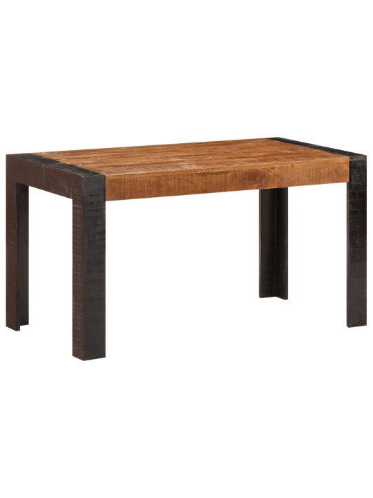 Valgomojo stalas, 140x70x76cm, neapdorota mango mediena