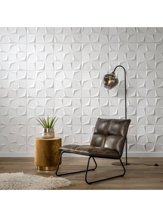 WallArt 3D Sienos plokštės Beau, 12vnt., GA-WA28