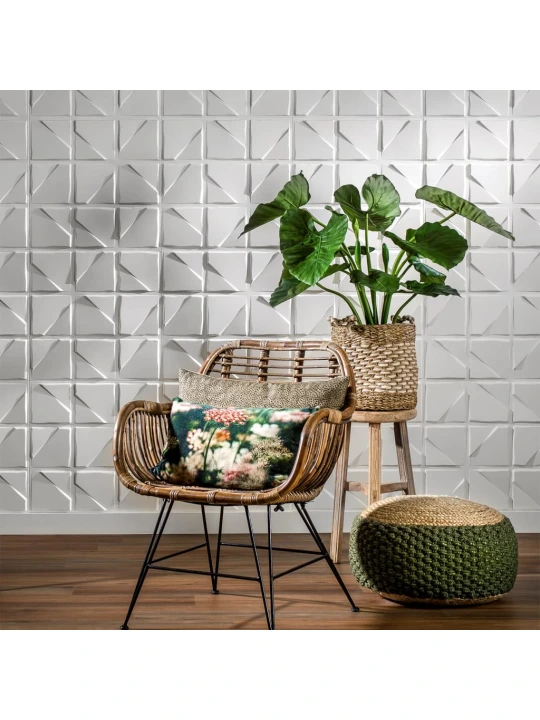WallArt 3D Sienos plokštės Feline, 12vnt., GA-WA29