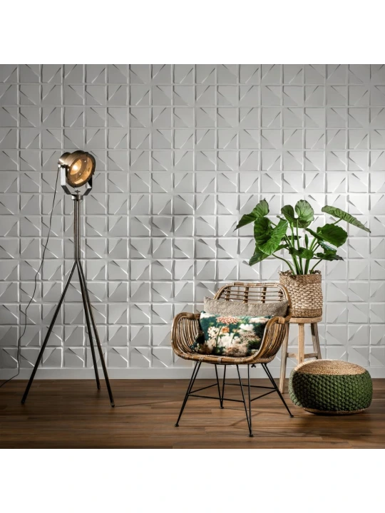 WallArt 3D Sienos plokštės Feline, 12vnt., GA-WA29