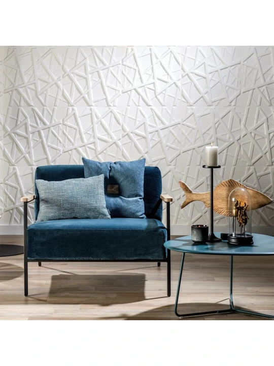 WallArt 3D Sienos plokštės Olivia, 12vnt., GA-WA26