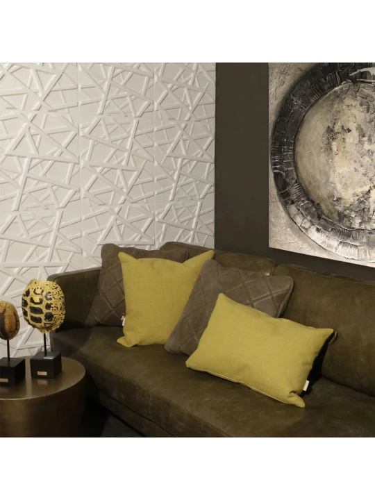 WallArt 3D Sienos plokštės Olivia, 12vnt., GA-WA26
