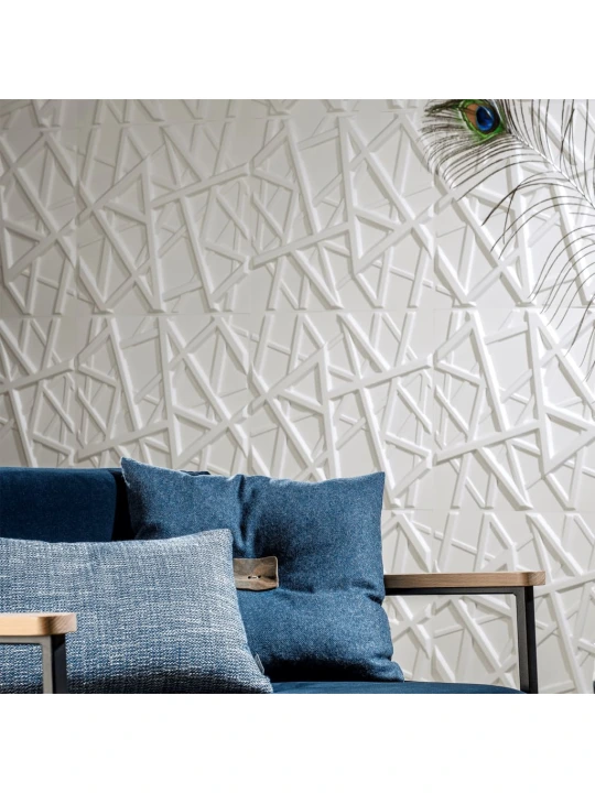 WallArt 3D Sienos plokštės Olivia, 12vnt., GA-WA26